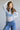 Minding My Business Top - Cashmere Blue