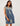 Sylvie Short Dress - Blue Haze