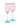 Rose with a Twist Vino Glass - 2pc Set