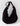 Roma Suede Tote - Black