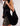 Roma Suede Tote - Black
