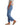 Marielle Pull On Trouser - Sapphire Combo