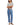 Marielle Pull On Trouser - Sapphire Combo