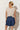 Hayden Pleated Denim Shorts