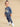 Drop Crotch Pants - Washed Navy