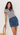 Chloe Striped Knit Tee - Blue/White