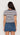 Chloe Striped Knit Tee - Blue/White
