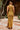 Francis Crocket Midi Dress - Gold