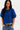 Jessie Eyelet Tee - Navy