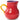 Long Lunch Red Water Jug