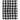 Black & White Gingham Linen Tea Towel