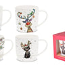 Bug Art - Christmas Mugs