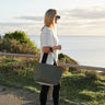 Carryall Base Nylon - Khaki/Powder Blue