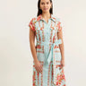 Estella Linen Dress - Portofino