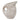 Distressed White Rustic Ceramic Jug Vase - Ivory & Beech