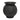 Black Hapai Terracotta Vase - Ivory & Beech