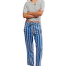 Marielle Pull On Trouser - Sapphire Combo
