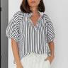 Presto Top - Black Stripe