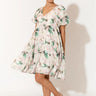 August Magnolia Print Dress
