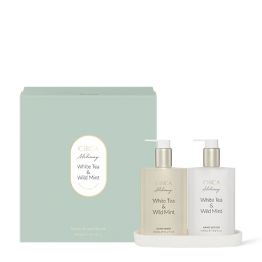 Hand Care Duo Set 900ml - White Tea & Wild Mint