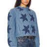 Quinn Quilted Jacket - Indigo Combo