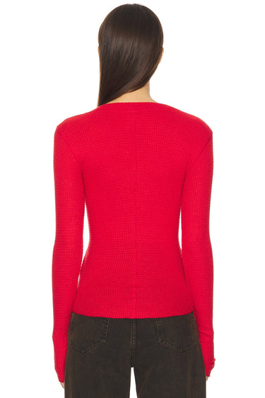 Going Places Cardi - Cherry Crush