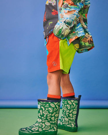 Into The Wild Kids Gumboot