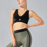 Velvet Swap Bra - Black