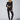 Rib Lounge Legging - Black