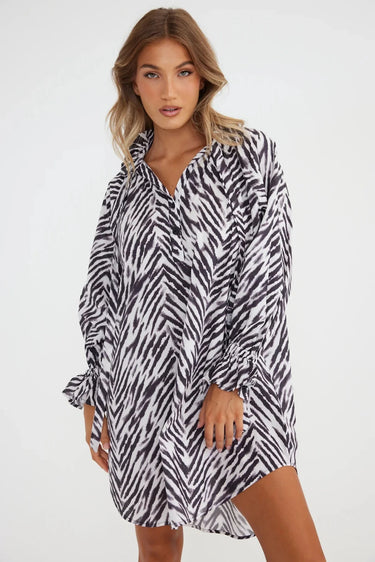 Lyceum Dress - Abstract Animal