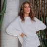 Rozen Long Sleeve Top - White