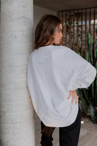 Rozen Long Sleeve Top - White