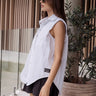 Veronico Sleeveless Top - White
