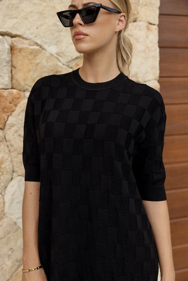 Lux Crew Neck Top