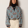 Omara Blouse - Cerulean Mist