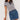 Chloe Striped Knit Tee - Blue/White