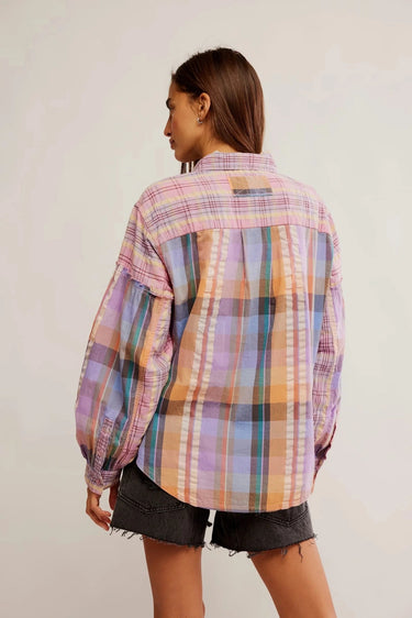 Madras Dream Top - Pink Combo