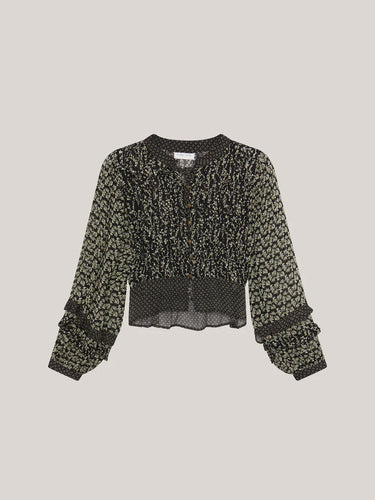 Catalina Blouse - Black Sheep