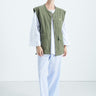 Rygybay Sleeveless Jacket - Kahki