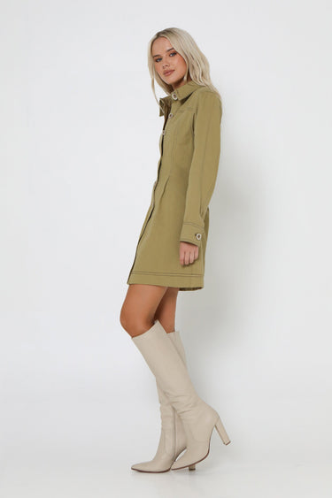 Sasski Mini Dress - Sage