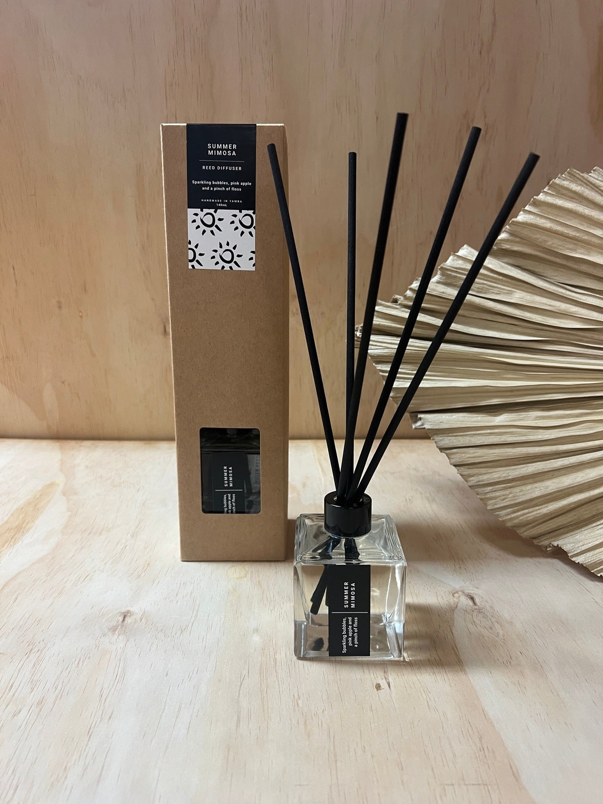 Summer Mimosa Reed Diffuser – Ivory & Beech