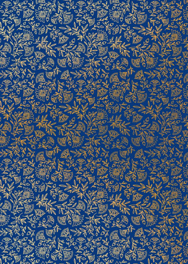 Navy Amulet Gift Wrap - Roll Of 3 Sheets