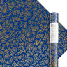 Navy Amulet Gift Wrap - Roll Of 3 Sheets