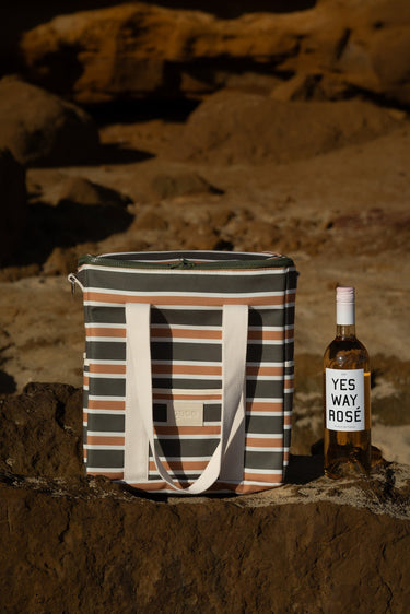 Cool Base Coast - Khaki/Rust Stripe