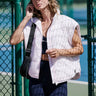 Pippa Packable Vest - White