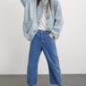 Deep Trance Dropped Boyfriend Jeans
