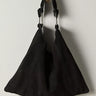 Bobbi Slouch Suede Tote - Black