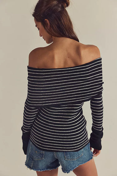 Evergreen Sweater - Black & White Combo