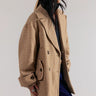 Ari Wool Coat - Tan