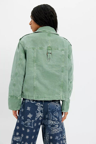 Kali Washed Jacket - Forest Run